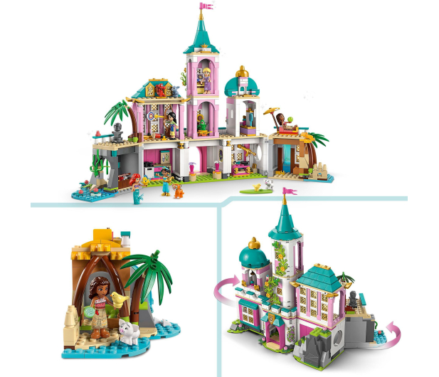 LEGO Disney Zamek księżniczek i zwierzaki 43267 - 1331636 - zdjęcie 3
